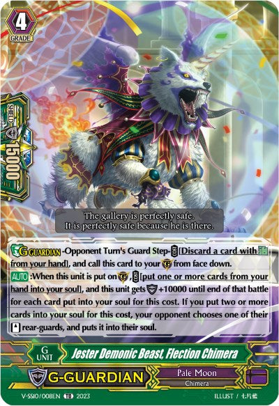 Jester Demonic Beast, Flection Chimera (V-SS10/008EN) [Premium Battle Deckset 2023] - PokeCharles PokeStore
