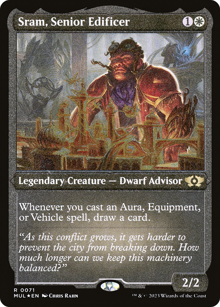 Sram, Senior Edificer (Foil Etched) [Multiverse Legends] - PokeCharles PokeStore