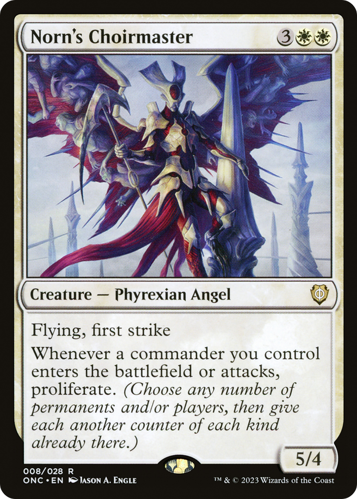 Norn's Choirmaster [Phyrexia: All Will Be One Commander] - PokeCharles PokeStore