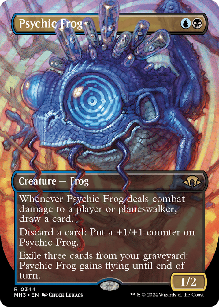 Psychic Frog (Borderless) [Modern Horizons 3] - PokeCharles PokeStore
