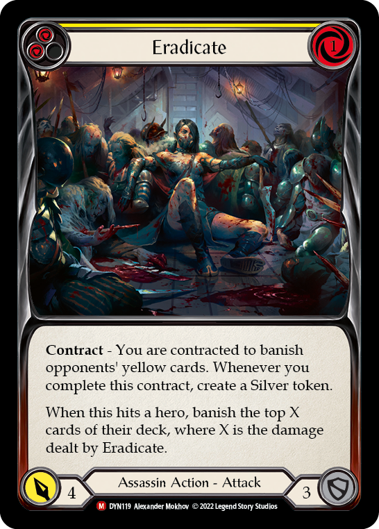 Eradicate [DYN119] (Dynasty)  Rainbow Foil - PokeCharles PokeStore