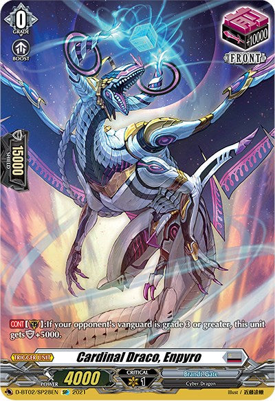 Cardinal Draco, Enpyro (D-BT02/SP28EN) [A Brush with the Legends] - PokeCharles PokeStore