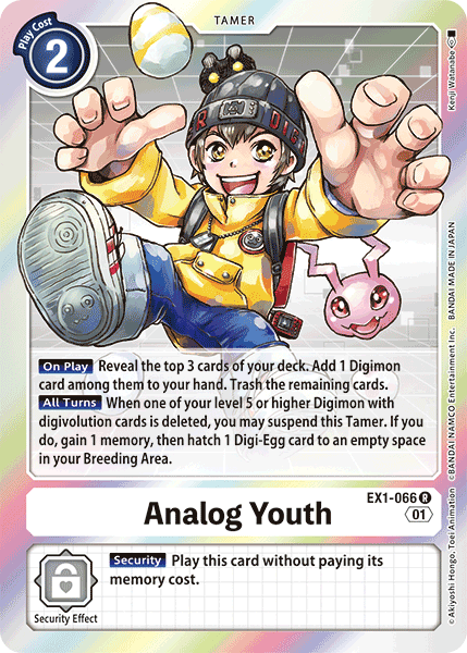 Analog Youth [EX1-066] [Classic Collection] - PokeCharles PokeStore