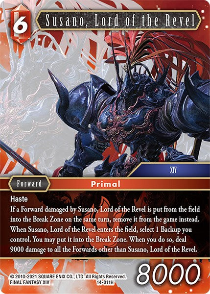 Susano, Lord of the Revel [Opus XIV: Crystal Abyss] - PokeCharles PokeStore