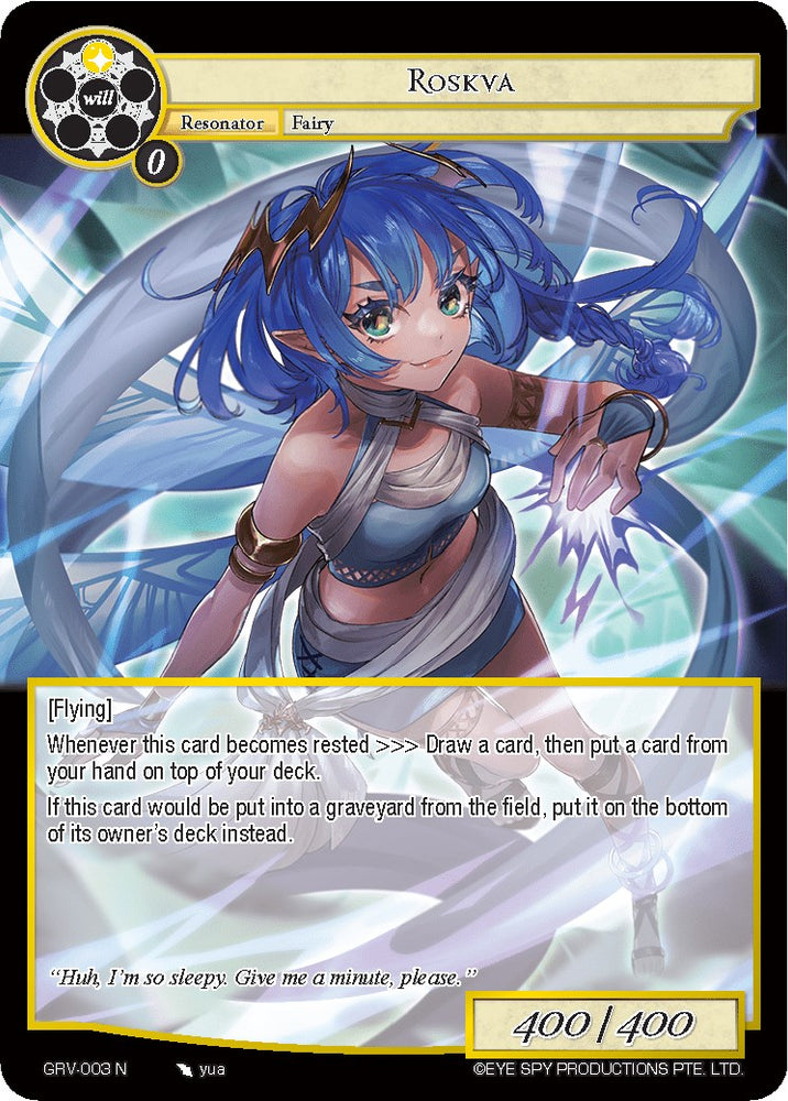 Roskva (GRV-003) [Game of Gods: Revolution] - PokeCharles PokeStore