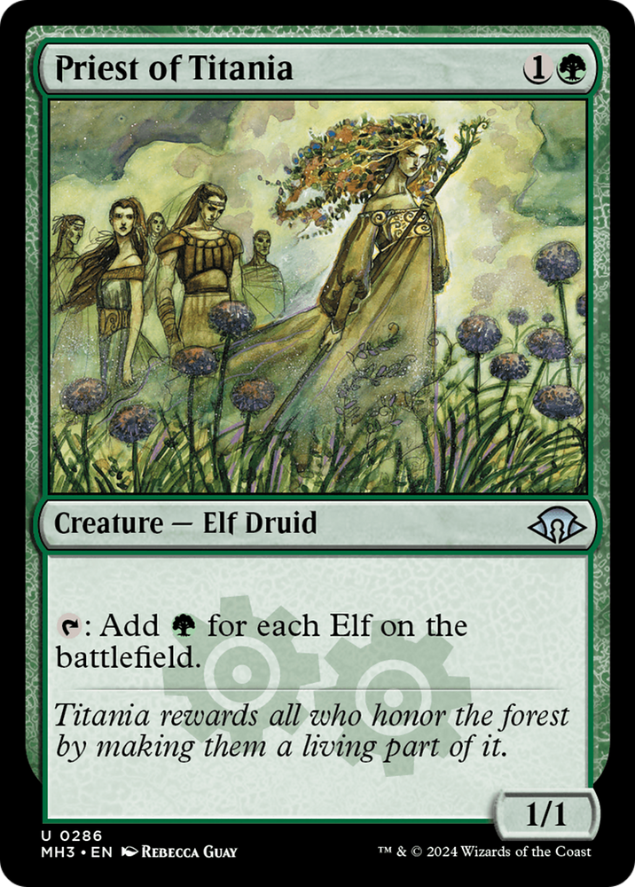 Priest of Titania [Modern Horizons 3] - PokeCharles PokeStore