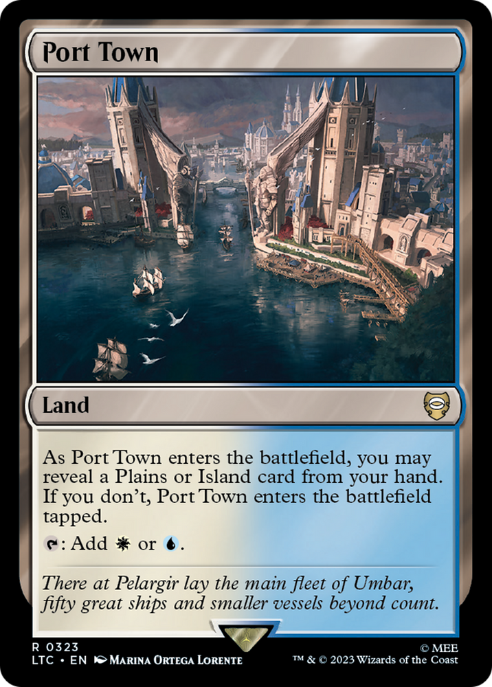 Port Town [The Lord of the Rings: Tales of Middle-Earth Commander] - PokeCharles PokeStore