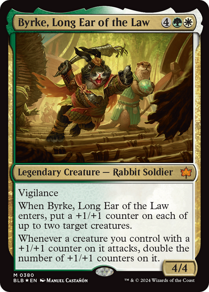 Byrke, Long Ear of the Law [Bloomburrow] - PokeCharles PokeStore