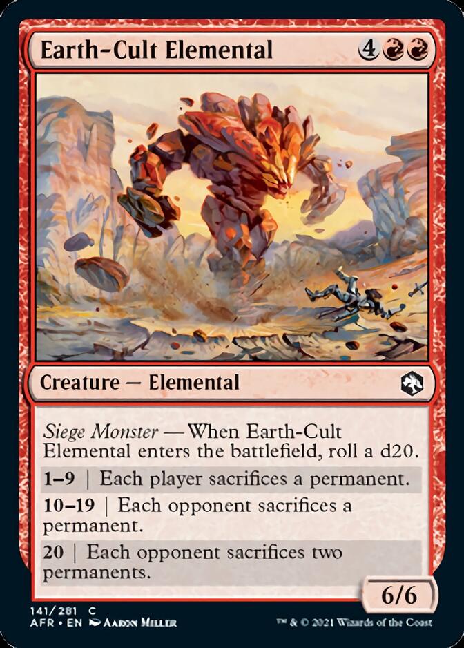 Earth-Cult Elemental [Dungeons & Dragons: Adventures in the Forgotten Realms] - PokeCharles PokeStore