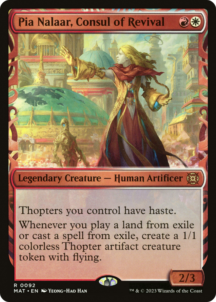 Pia Nalaar, Consul of Revival (Showcase) [March of the Machine: The Aftermath] - PokeCharles PokeStore