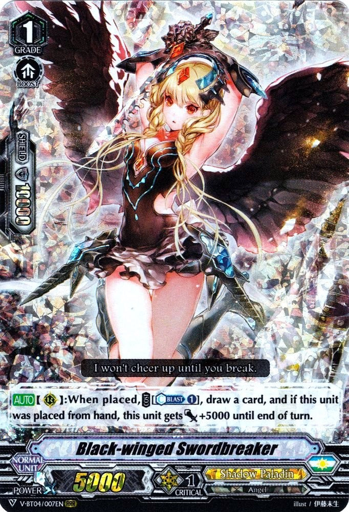 Black-winged Swordbreaker (V-BT04/007EN) [Vilest! Deletor] - PokeCharles PokeStore