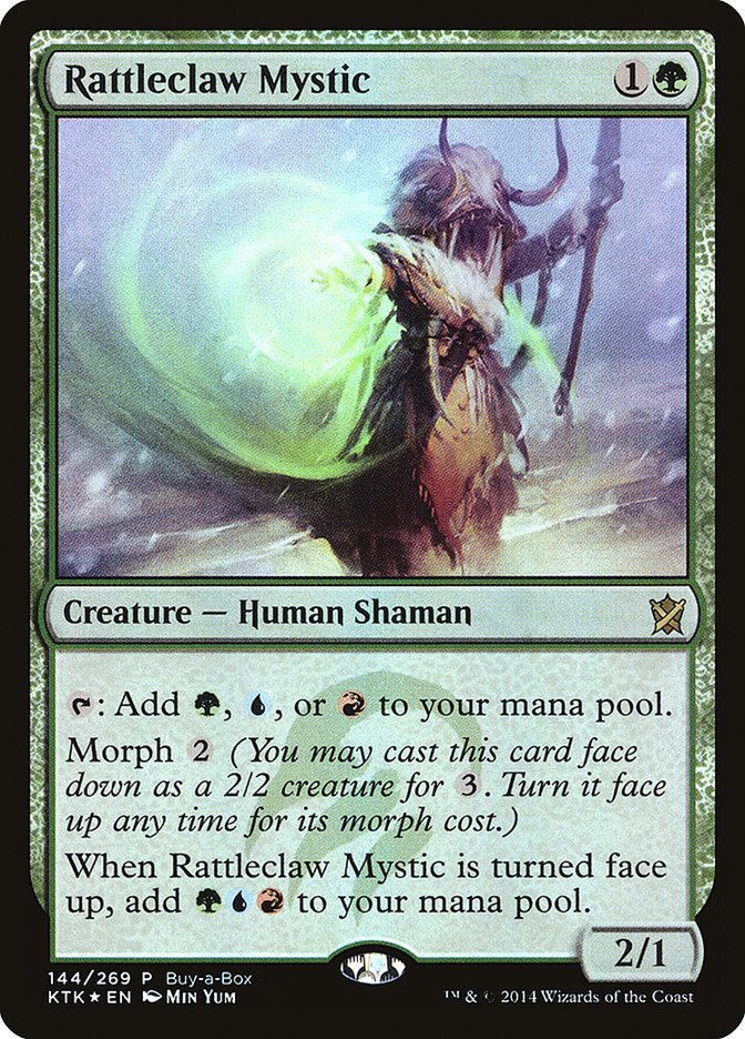 Rattleclaw Mystic (Buy-A-Box) [Khans of Tarkir Promos] - PokeCharles PokeStore