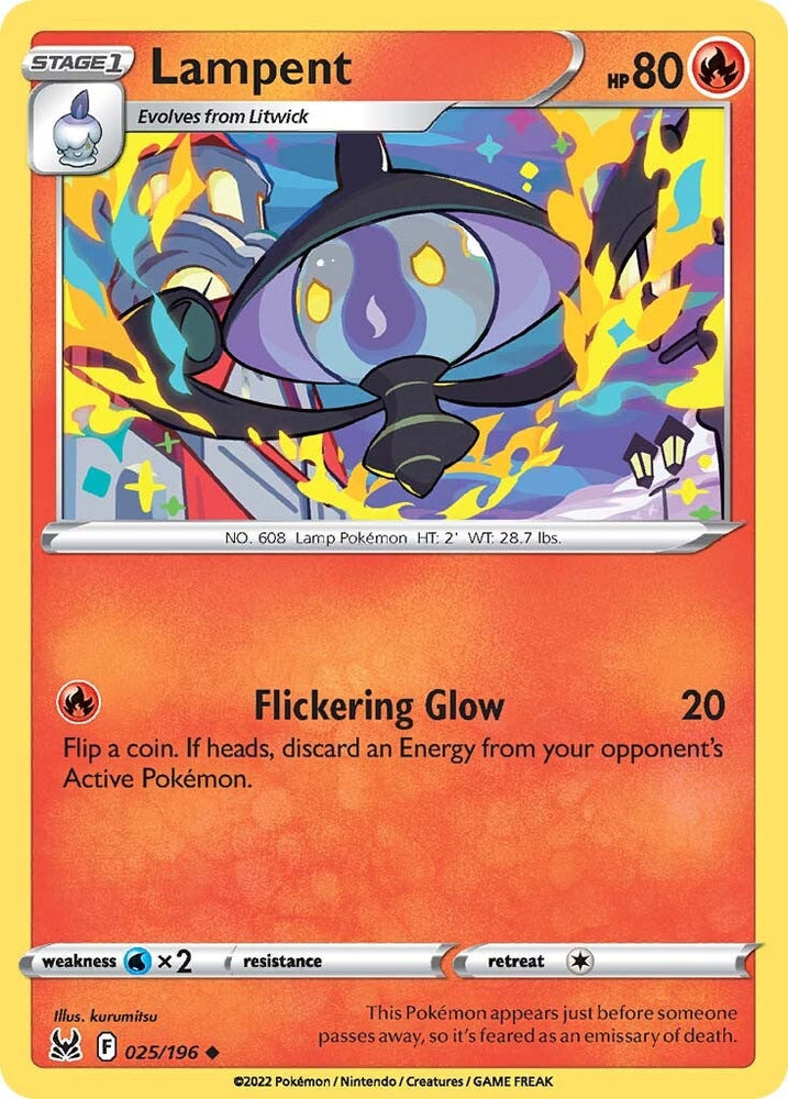 Lampent (025/196) [Sword & Shield: Lost Origin] - PokeCharles PokeStore