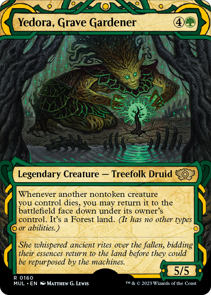 Yedora, Grave Gardener (Halo Foil) [Multiverse Legends] - PokeCharles PokeStore