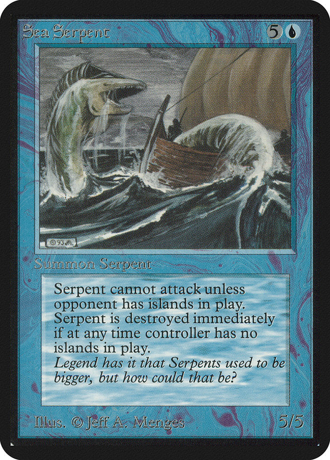 Sea Serpent [Alpha Edition] - PokeCharles PokeStore