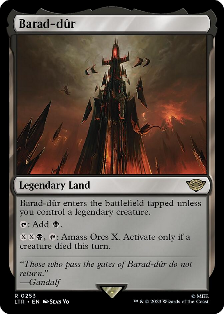 Barad-dur [The Lord of the Rings: Tales of Middle-Earth] - PokeCharles PokeStore