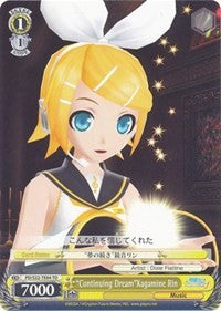 "Continuing Dream"Kagamine Rin (PD/S22-TE04 TD) [Hatsune Miku -Project DIVA- f] - PokeCharles PokeStore