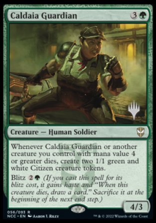 Caldaia Guardian (Promo Pack) [Streets of New Capenna Commander Promos] - PokeCharles PokeStore
