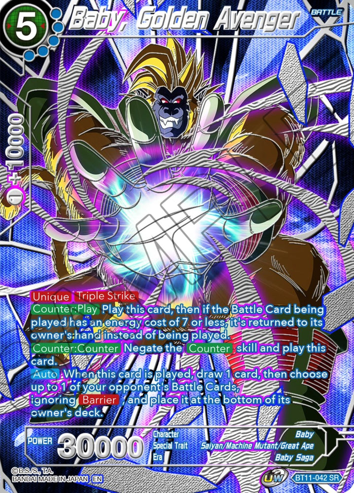 Baby, Golden Avenger (BT11-042) [Collector's Selection Vol. 3] - PokeCharles PokeStore