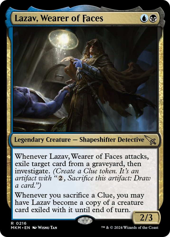 Lazav, Wearer of Faces [Murders at Karlov Manor] - PokeCharles PokeStore