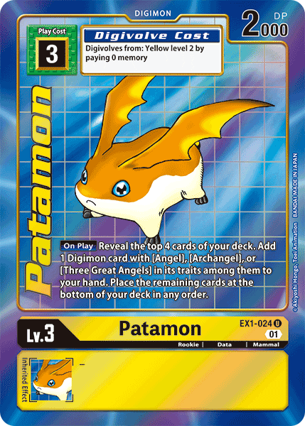 Patamon [EX1-024] (Alternate Art) [Classic Collection] - PokeCharles PokeStore