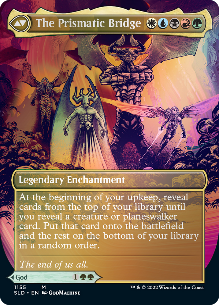 Esika, God of the Tree // The Prismatic Bridge (Borderless) [Secret Lair: From Cute to Brute] - PokeCharles PokeStore