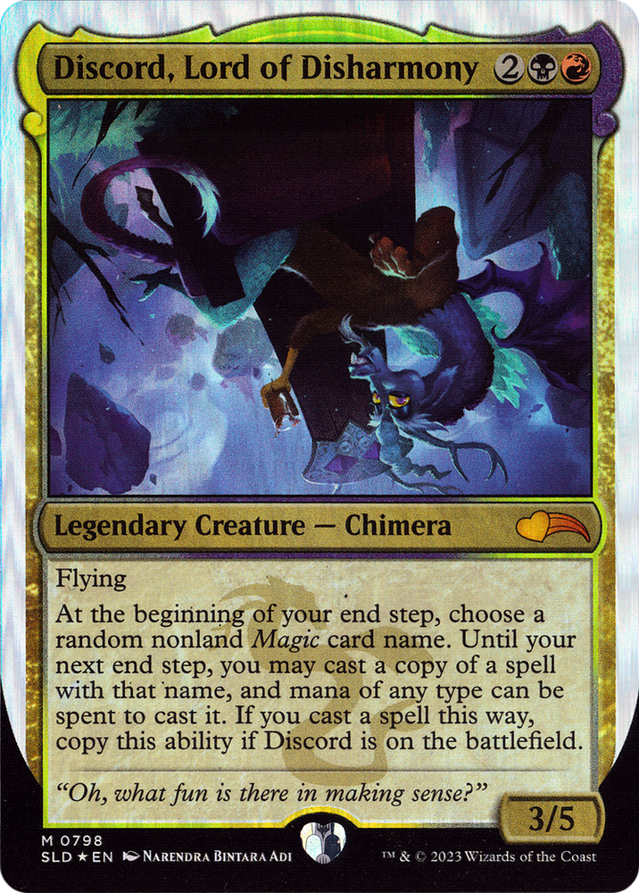 Discord, Lord of Disharmony [Secret Lair Drop Series] - PokeCharles PokeStore