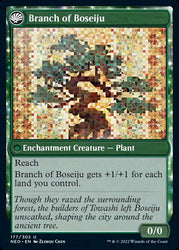 Boseiju Reaches Skyward // Branch of Boseiju [Kamigawa: Neon Dynasty] - PokeCharles PokeStore