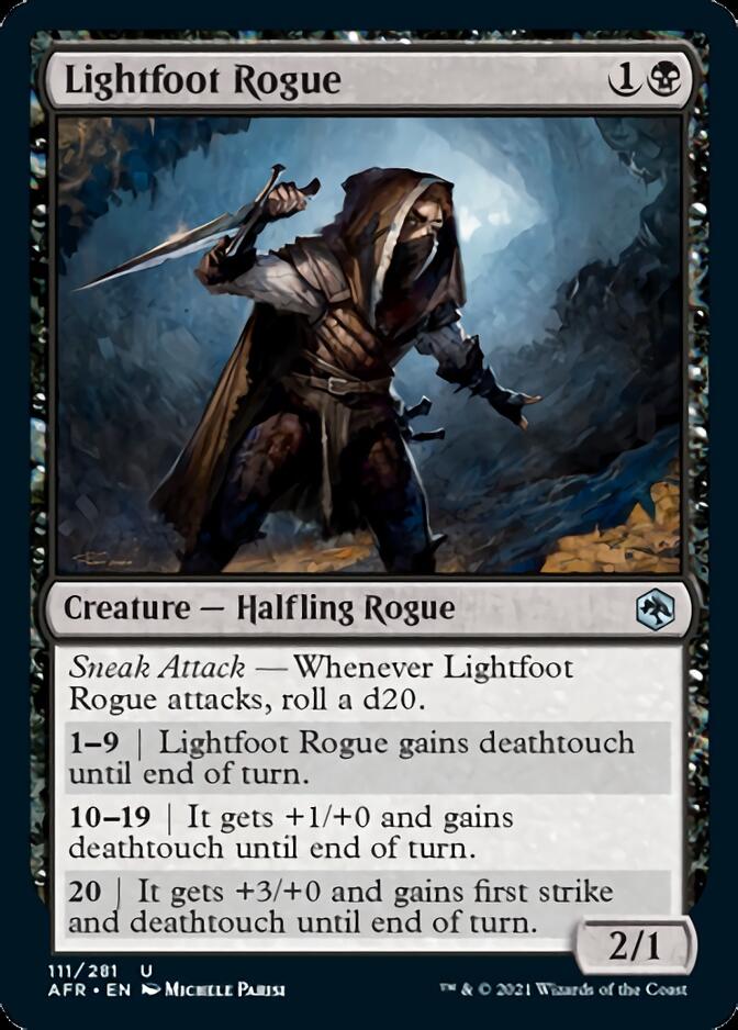 Lightfoot Rogue [Dungeons & Dragons: Adventures in the Forgotten Realms] - PokeCharles PokeStore