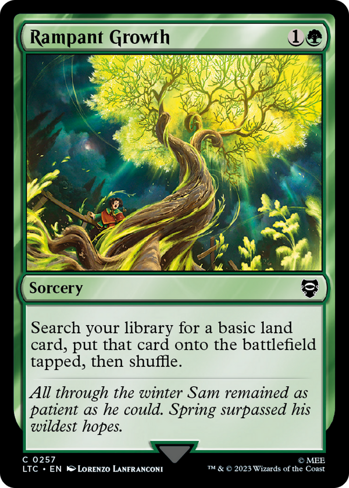 Rampant Growth [The Lord of the Rings: Tales of Middle-Earth Commander] - PokeCharles PokeStore