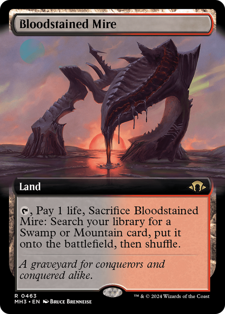 Bloodstained Mire (Extended Art) [Modern Horizons 3] - PokeCharles PokeStore