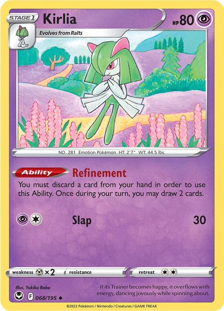 Kirlia (068/195) [Sword & Shield: Silver Tempest] - PokeCharles PokeStore