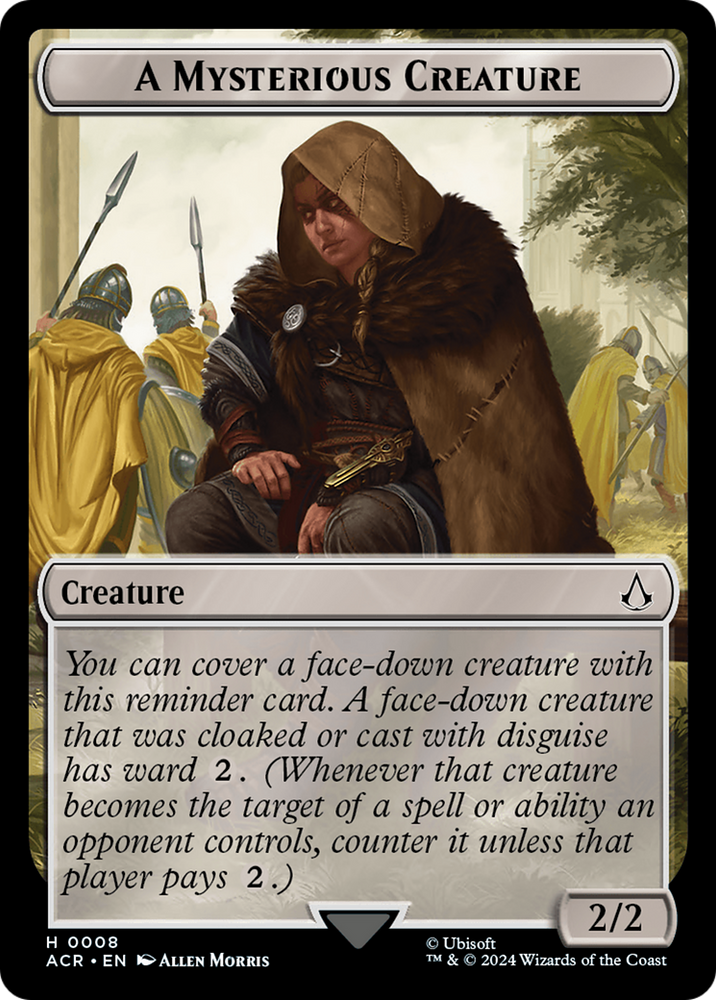 A Mysterious Creature [Assassin's Creed Tokens] - PokeCharles PokeStore