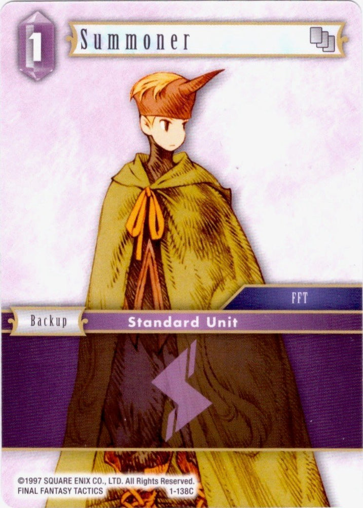 Summoner (Male Unit) (Deck Exclusive) [Opus I] - PokeCharles PokeStore