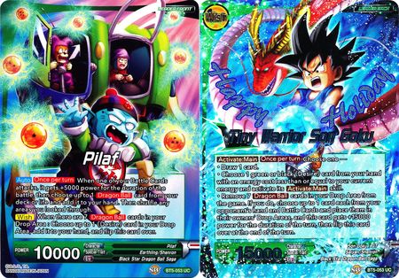 Pilaf // Tiny Warrior Son Goku (Alternative Art) (Gift Box 2018) (BT5-053) [Promotion Cards] - PokeCharles PokeStore