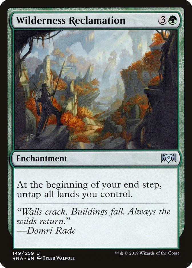 Wilderness Reclamation [Ravnica Allegiance] - PokeCharles PokeStore