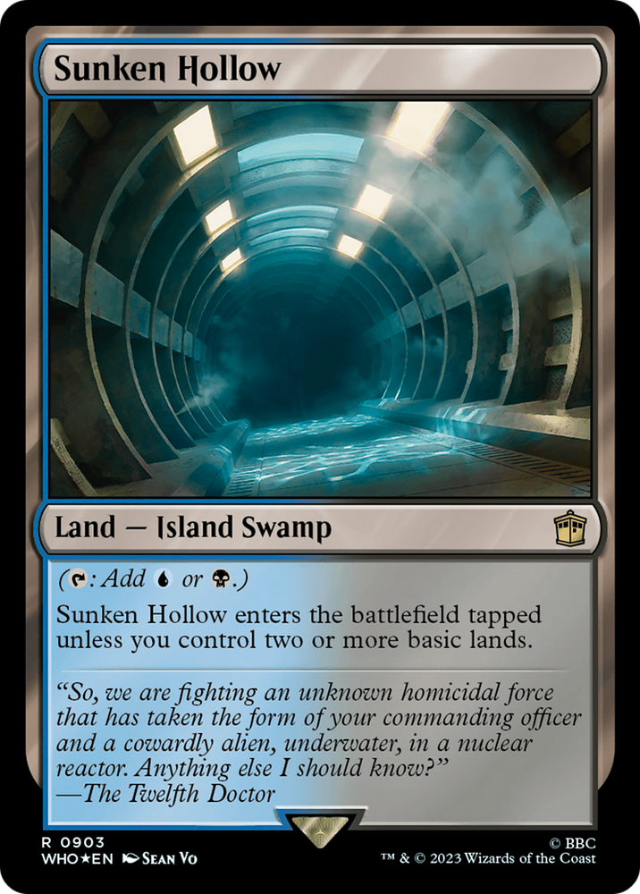 Sunken Hollow (Surge Foil) [Doctor Who] - PokeCharles PokeStore
