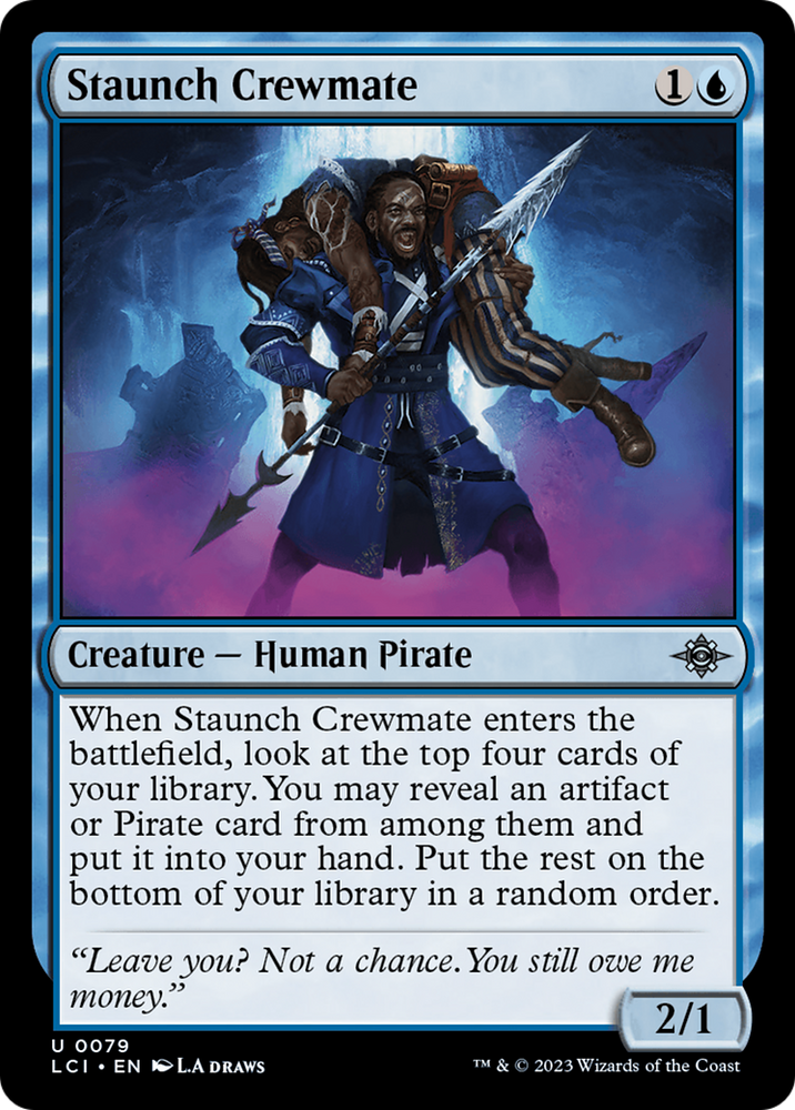 Staunch Crewmate [The Lost Caverns of Ixalan] - PokeCharles PokeStore