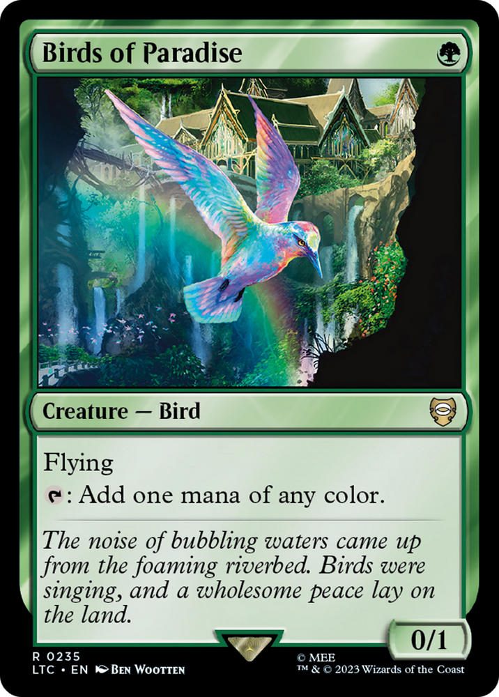 Birds of Paradise [The Lord of the Rings: Tales of Middle-Earth Commander] - PokeCharles PokeStore