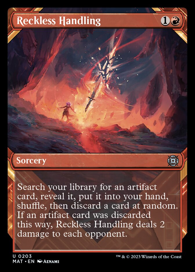 Reckless Handling (Showcase Halo Foil) [March of the Machine: The Aftermath] - PokeCharles PokeStore