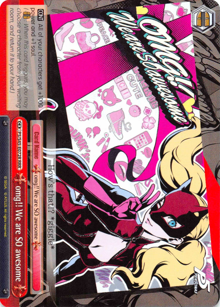 omg!! We are SO awesome (P5/S45-E072R RRR) [Persona 5] - PokeCharles PokeStore
