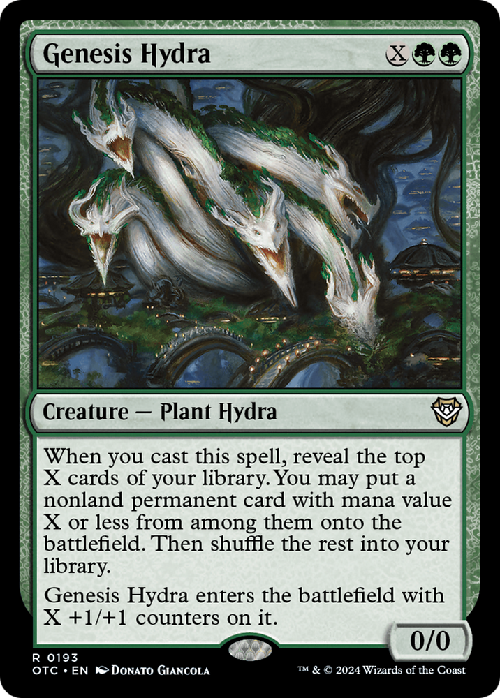 Genesis Hydra [Outlaws of Thunder Junction Commander] - PokeCharles PokeStore