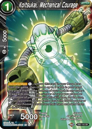 Koitsukai, Mechanical Courage (DB2-143) [Mythic Booster] - PokeCharles PokeStore