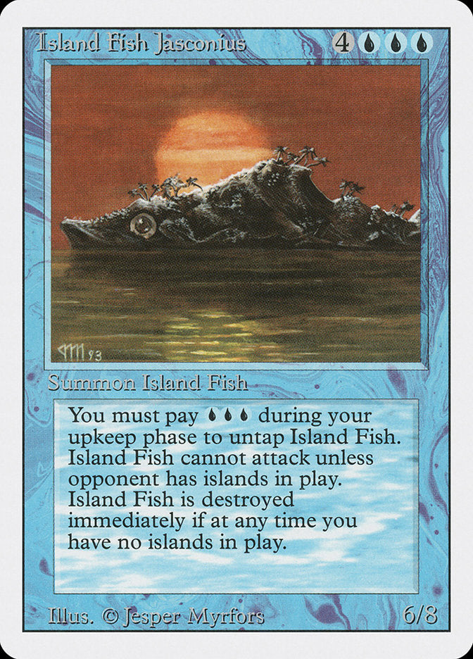 Island Fish Jasconius [Revised Edition] - PokeCharles PokeStore