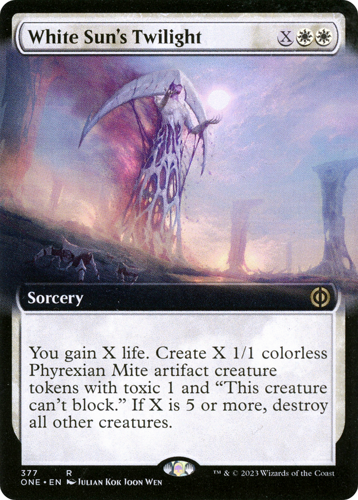 White Sun's Twilight (Extended Art) [Phyrexia: All Will Be One] - PokeCharles PokeStore