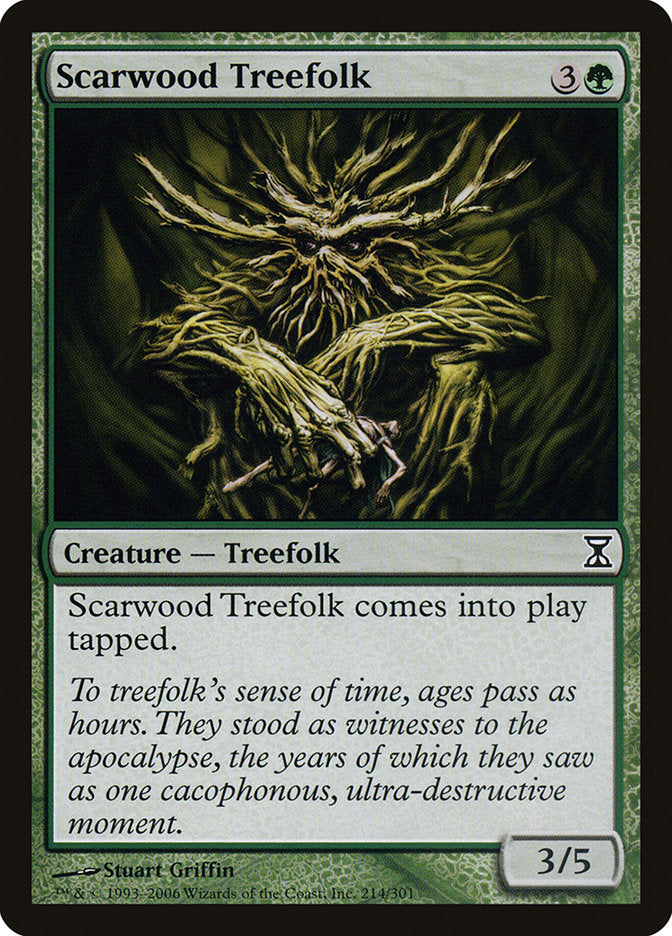 Scarwood Treefolk [Time Spiral] - PokeCharles PokeStore