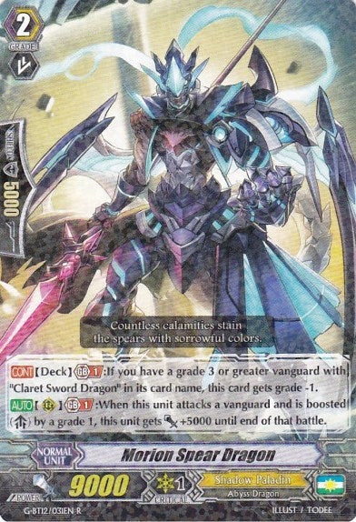 Morion Spear Dragon (G-BT12/031EN) [Dragon King's Awakening] - PokeCharles PokeStore