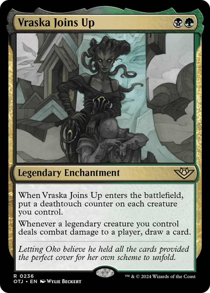 Vraska Joins Up [Outlaws of Thunder Junction] - PokeCharles PokeStore