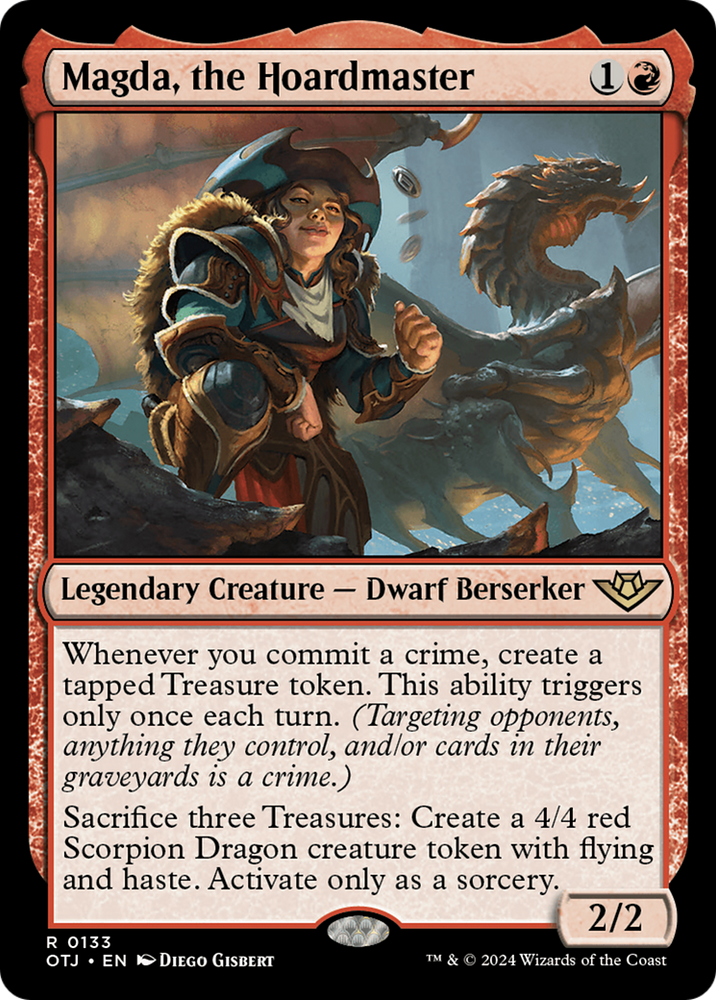 Magda, the Hoardmaster [Outlaws of Thunder Junction] - PokeCharles PokeStore