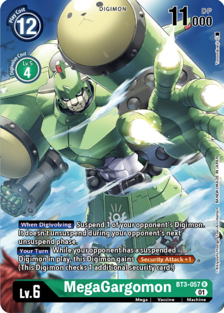 MegaGargomon [BT3-057] (Digimon Card Game Deck Box Set) [Release Special Booster Promos] - PokeCharles PokeStore